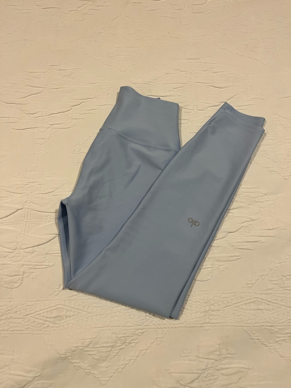 ALO Yoga sea shell blue, 7/8 High-Waist Airlift Leggings